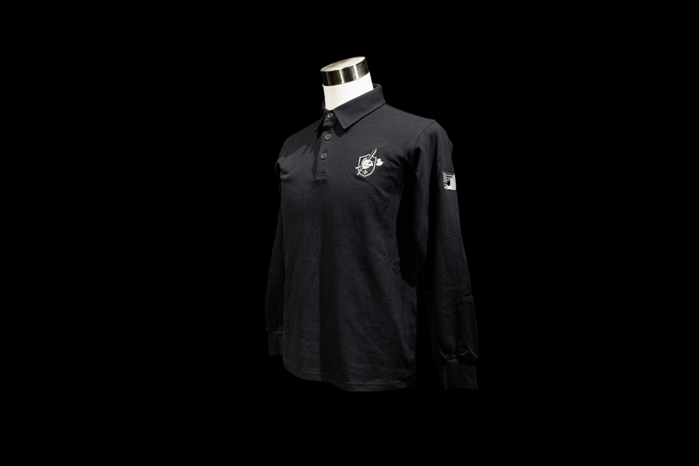 KAC JAPAN　ポロシャツ(長袖)BK